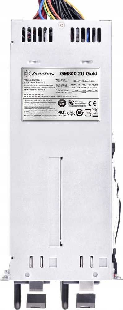 Maitinimo šaltinis SilverStone SST-GM800-2UG V2 800 W (SST-GM800-2UG-V2)