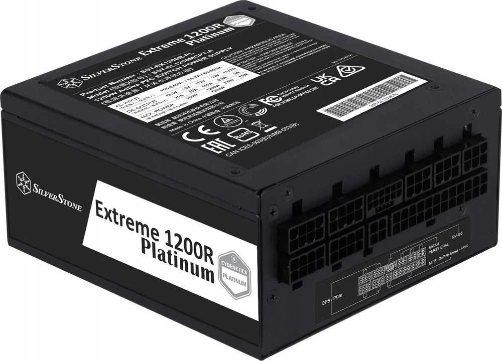 „Silverstone SST-EX1200R-PL Platinum“ maitinimo šaltinis