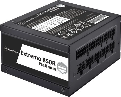 „SilverStone SST-EX850R-PM Extreme SFX“ maitinimo šaltinis Platinum - 850 vatų