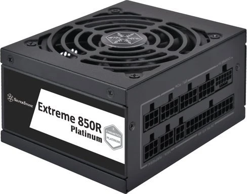 „SilverStone SST-EX850R-PM Extreme SFX“ maitinimo šaltinis Platinum - 850 vatų