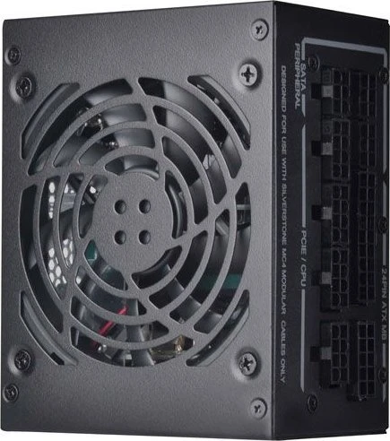 SilverStone SST-SX750-G 80 PLUS auksinis, modulinis - 750 vatų