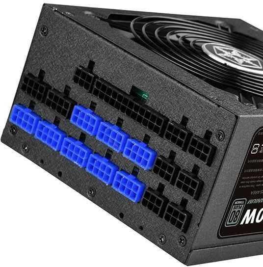„SilverStone SST-ST1500-TI v2.0 Strider“ maitinimo šaltinis 80 PLUS Titanium, modulinis - 1500 vatų