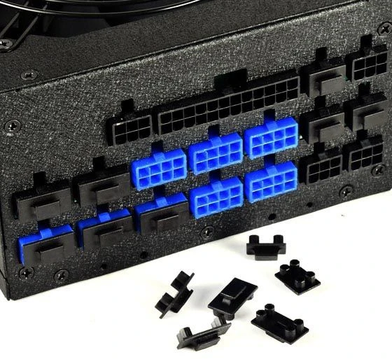 „SilverStone SST-ST1500-TI v2.0 Strider“ maitinimo šaltinis 80 PLUS Titanium, modulinis - 1500 vatų