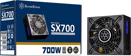 SilverStone SST-SX700-LPT v1.1 SFX-L power supply 80 PLUS Platinum, modular - 700 Watt