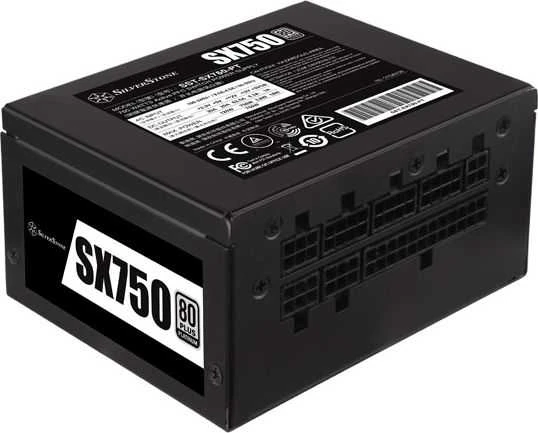 „SilverStone SST-SX750-PT V.1.1 SFX“ maitinimo šaltinis 80 PLUS Platinum, modulinis – 750 vatų