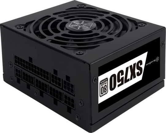 „SilverStone SST-SX750-PT V.1.1 SFX“ maitinimo šaltinis 80 PLUS Platinum, modulinis – 750 vatų