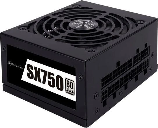 „SilverStone SST-SX750-PT V.1.1 SFX“ maitinimo šaltinis 80 PLUS Platinum, modulinis – 750 vatų