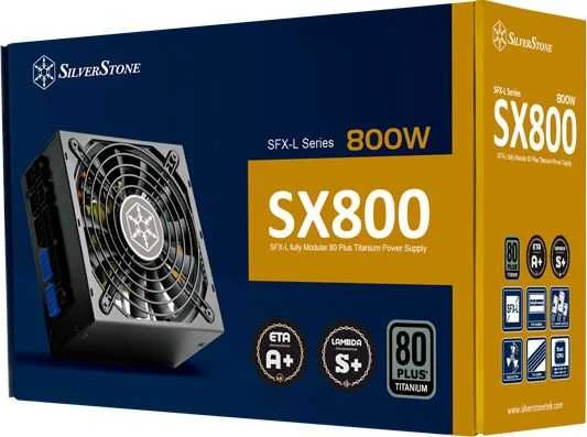 SilverStone SST-SX800-LTI v1.2 80 PLUS Titanium, modular - 800 Watt