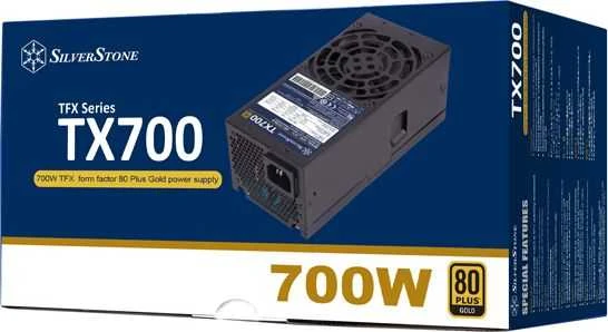 „SilverStone SST-TX700-G TFX“ maitinimo šaltinis, 80 PLUS auksinis - 700 vatų