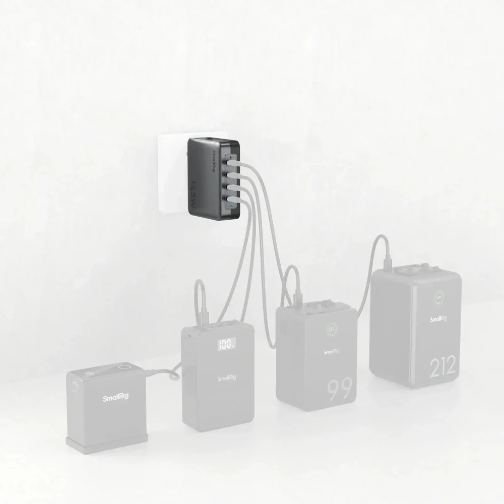SmallRig 4748 145W 4-Port PD Power Adapteris