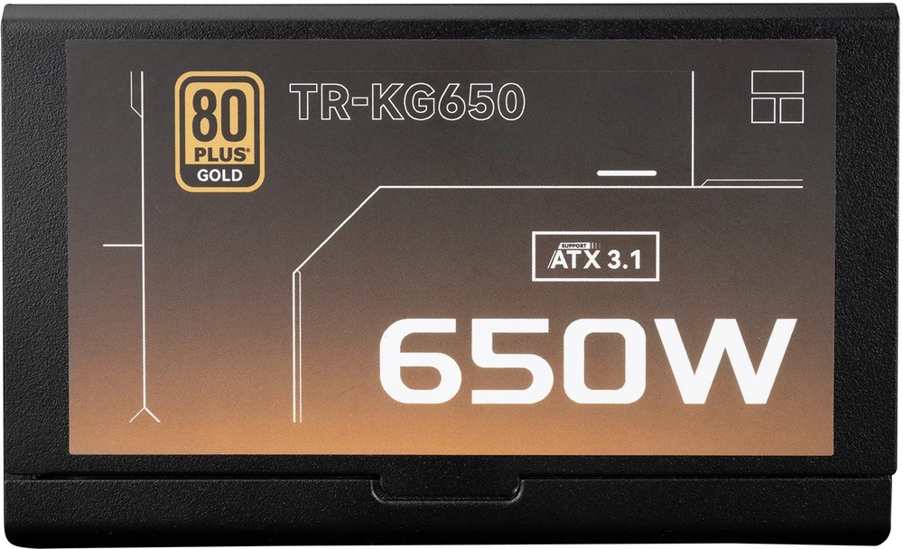 Thermalright KG-650 – 650 W 80Plus Gold ATX 3.1 maitinimo blokas