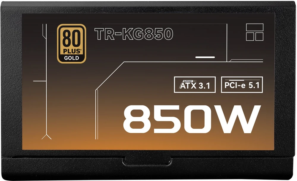Thermalright KG-850 – 850 W 80Plus Gold ATX 3.1 maitinimo blokas