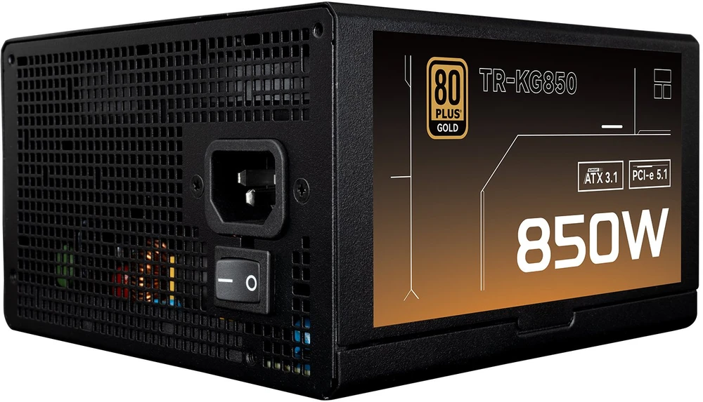 Thermalright KG-850 – 850 W 80Plus Gold ATX 3.1 maitinimo blokas