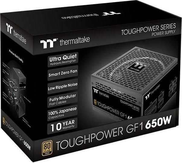 Maitinimo šaltinis Thermaltake Toughpower GF1 650W (PS-TPD-0650FNFAGE-1)
