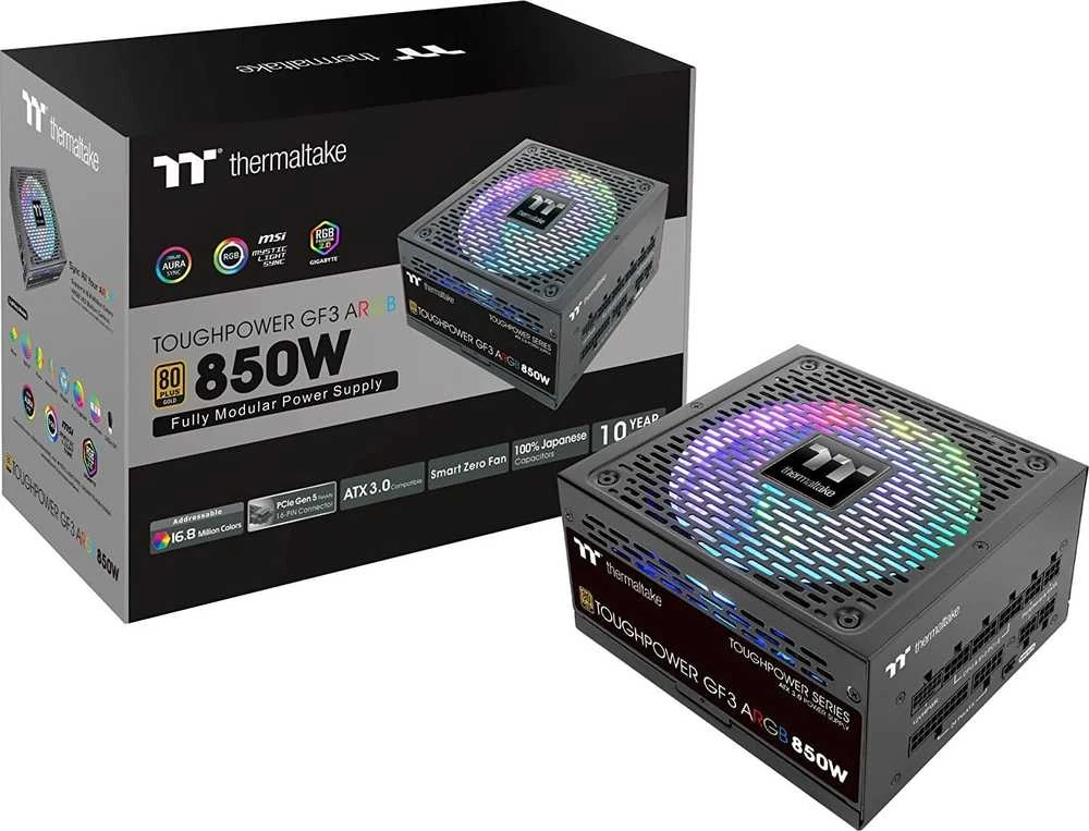 Maitinimo blokas Toughpower GF3 ARGB 850W Gold - TT Premium Edition