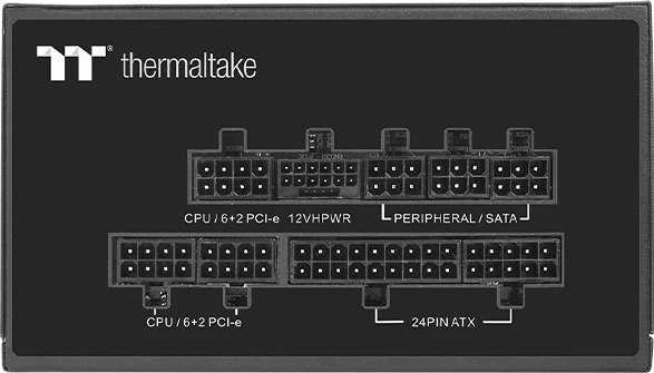 Maitinimo šaltinis Thermaltake Toughpower PF3 750W Platinum