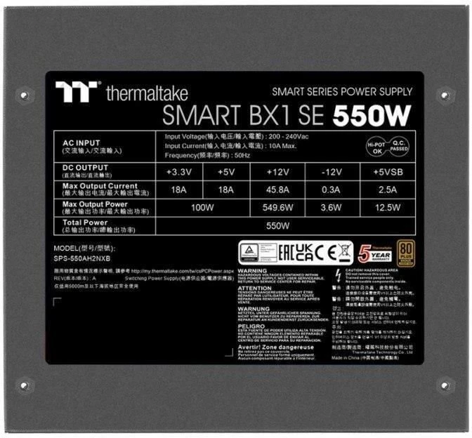 Thermaltake PS-TTP-0550NNSABE-1