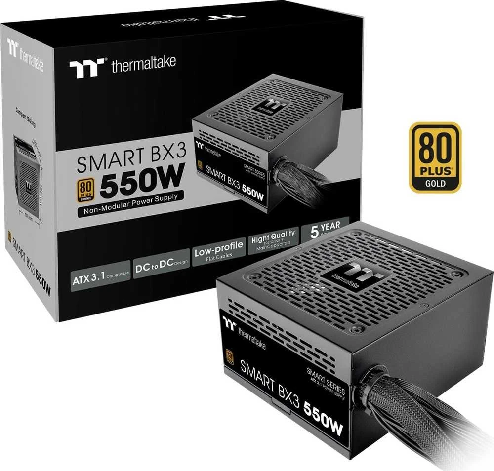 Maitinimo Blokas - Thermaltake Smart BX3 550 W ATX Juodas