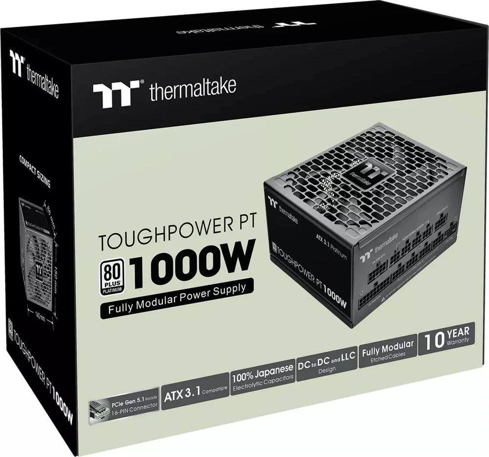 1000 W „Thermaltake Toughpower PT“
