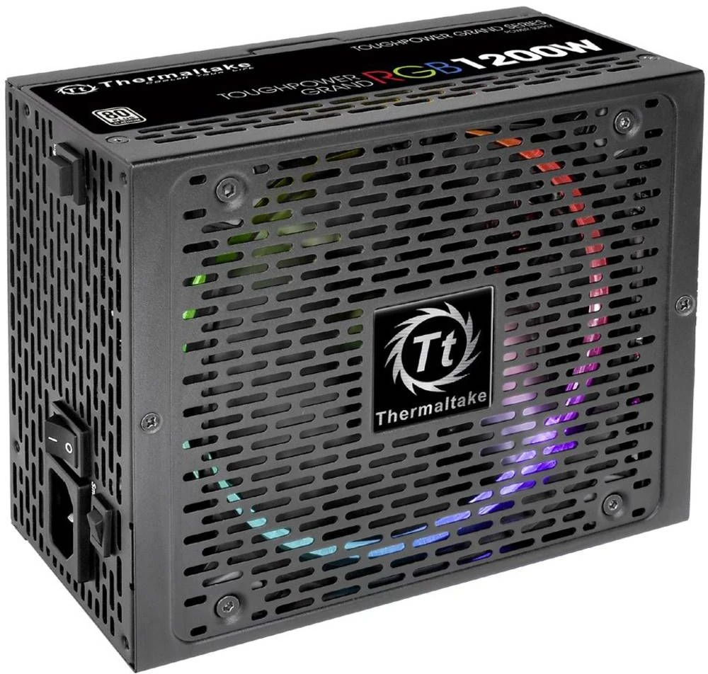Maitinimo šaltinis Thermaltake Toughpower Grand Riing 1200W PS-TPG-1200F1FAPE-1 (1200 W, aktyvus, 140 mm)