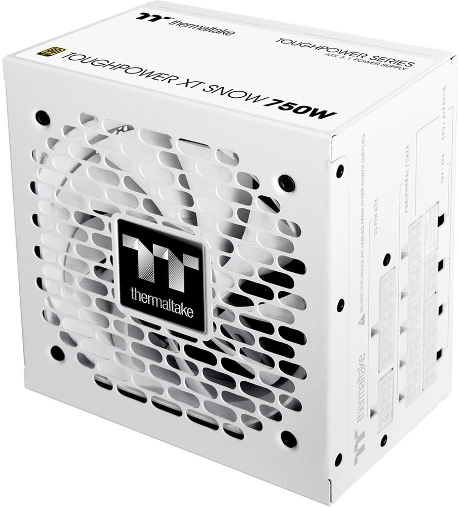 Maitinimo šaltinis Thermaltake Toughpower XT 750W Snow ATX3.1 80+G WH retail