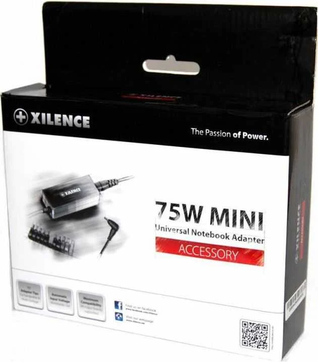 Xilence Notebook power supply 75W Mini - juodas