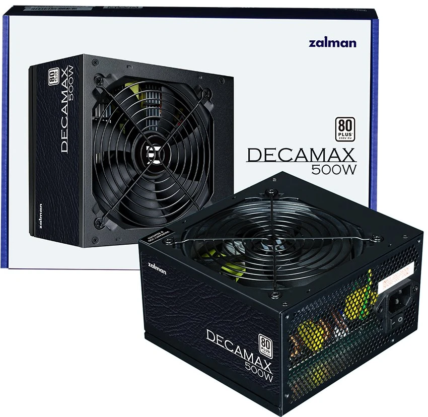 Maitinimo šaltinis Zalman Decamax 500W (ZM500-LX3)