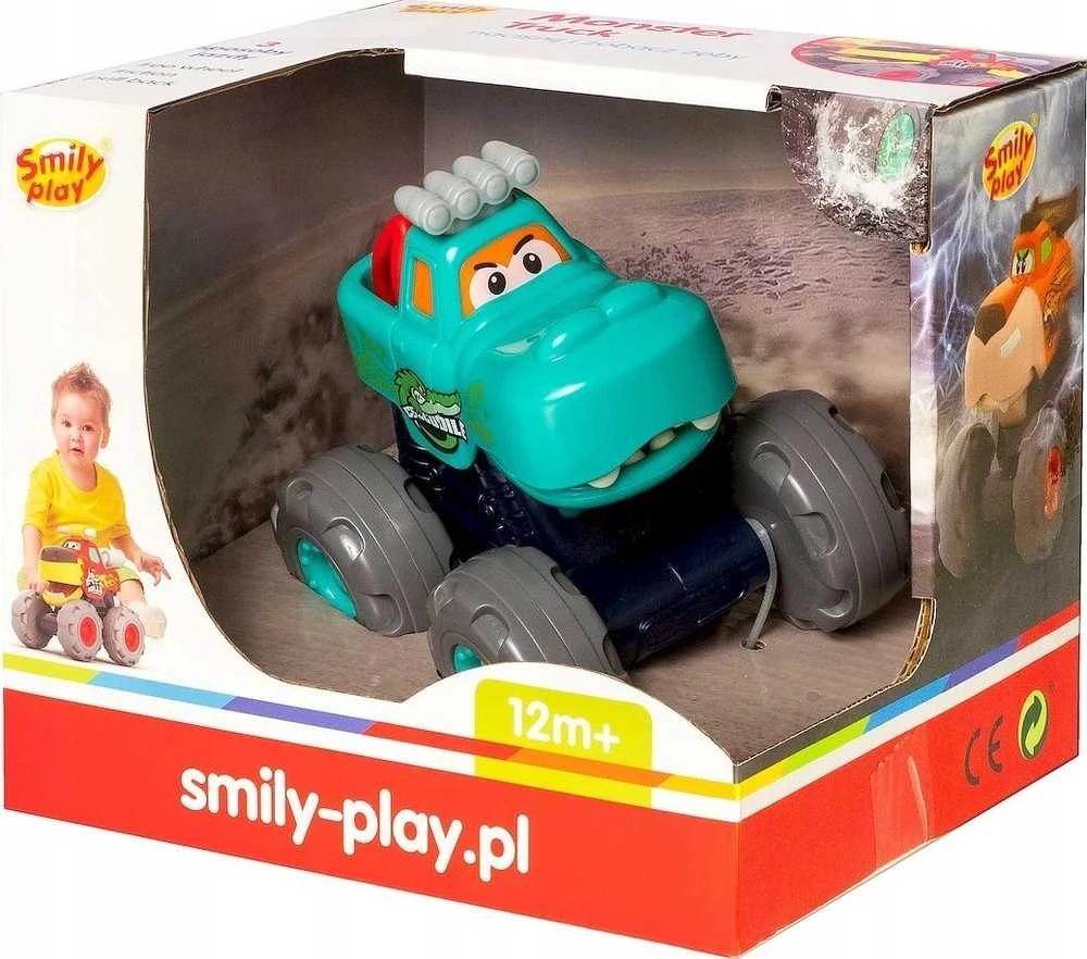 Smily Majorette Auto Monster Truck Krokodyl