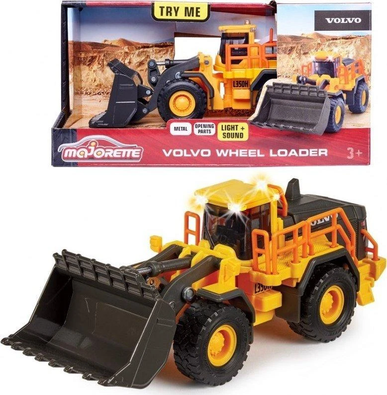 Majorette Grand Excavator Volvo Bulldezer 1:43 21cm