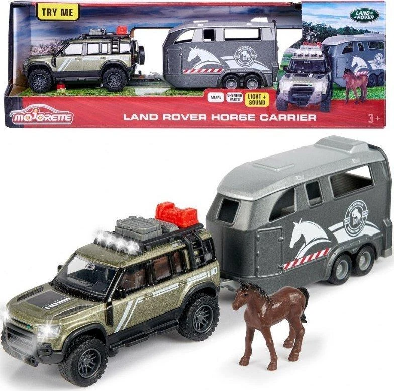 „Majorette Grand Land Rover Jockey“ rinkinys 25cm