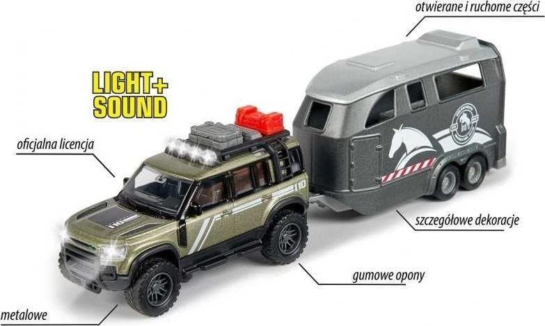 „Majorette Grand Land Rover Jockey“ rinkinys 25cm