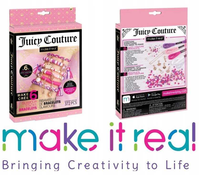 Make It Real Creative Juicy Couture apyrankių rinkinys