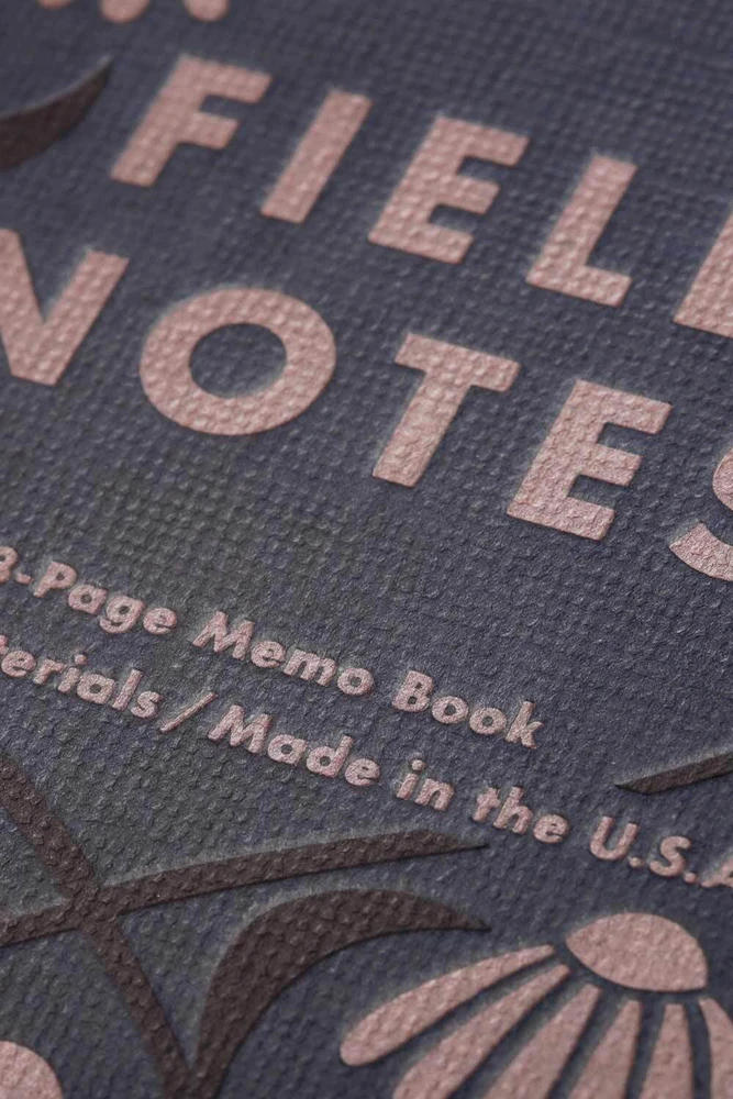 Make Notes Užrašų knygelės „Field Notes Jesienne Kwiaty“ linijos, 3 vnt. rinkinys