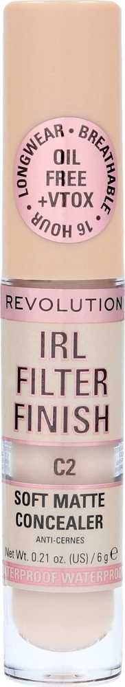 Makeup Revolution IRL Filter Finish Cover Dark Spots kreminis maskuoklis C2, 6 g