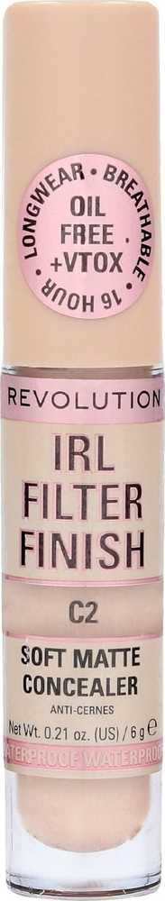 Makeup Revolution IRL Filter Finish Cover Dark Spots kreminis maskuoklis C2, 6 g