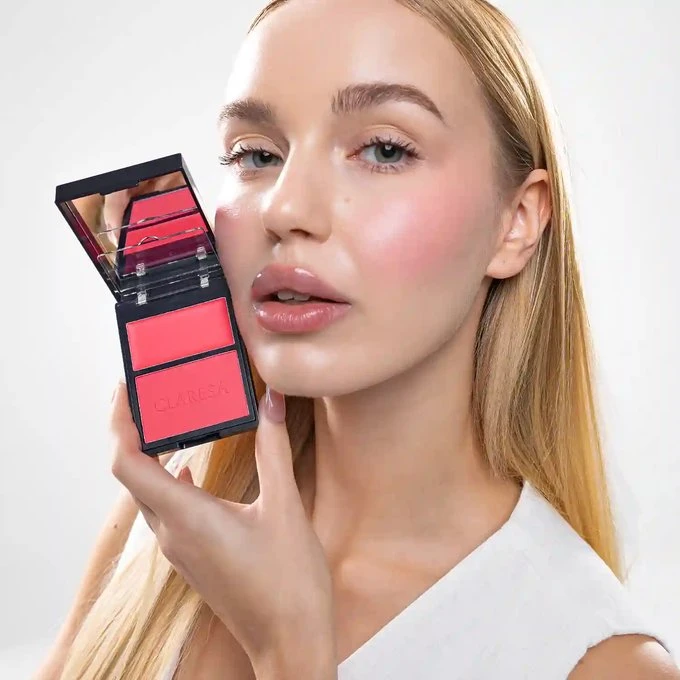 Makeup revolution Claresa Duo Palette kreminės ir presuotos tekstūros paletė „Candy Crush“ (02) 8,5 g