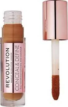 Makeup Revolution Conceal & Define korekcinis skystas makiažo pagrindas C 14, 4 g