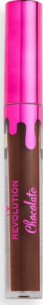 Makeup Revolution I Heart Revolution Chocolate Lūpų blizgis Mocha 3.20 ml