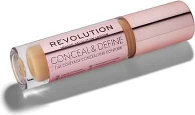 Makeup Revolution Conceal & Define korekcinis skystis makiažui C 12, 4 g