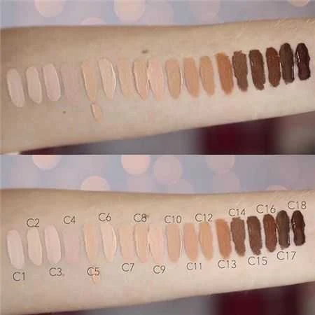 Makeup Revolution Conceal & Define korekcinis skystas maskuoklis C5, 4 g