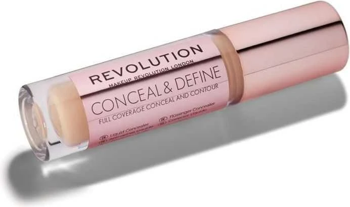 Makeup Revolution Conceal & Define korekcinis skystas maskuoklis C5, 4 g