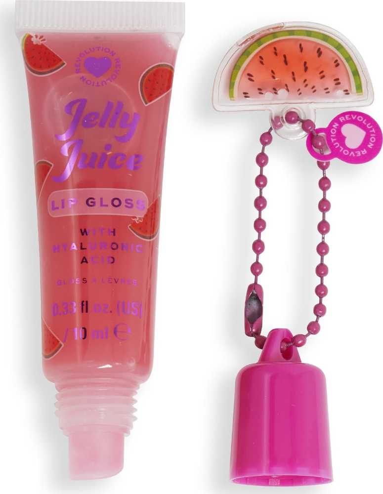 Makeup revolution MAKE UP REVOLUTION I HEART REVOLUTION Jelly Juice lūpų blizgis - Watermelon 10 ml