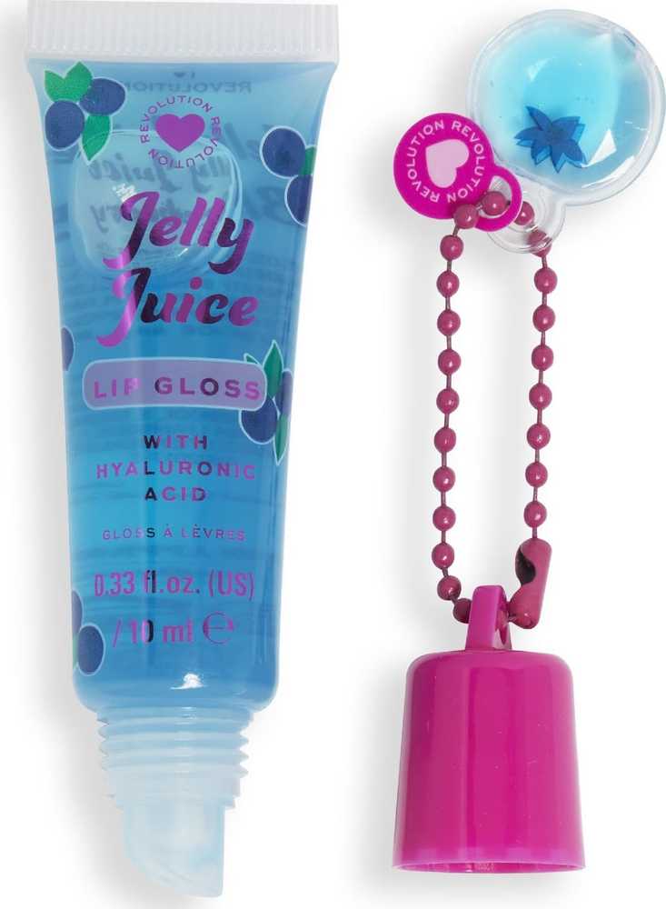 I Heart Revolution Jelly Juice Plumping Lūpų blizgis Blueberry, 10 ml