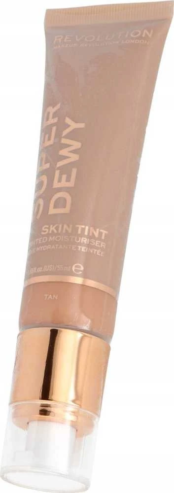 „Makeup Revolution Superdewy“ tonuotas drėkinamasis kremas su įdegiu, 55 ml