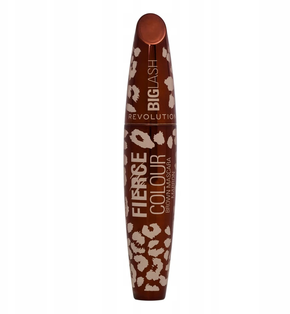Makeup Revolution Big Lash Fierce Volume Blakstienų tušas Brown, 9 g