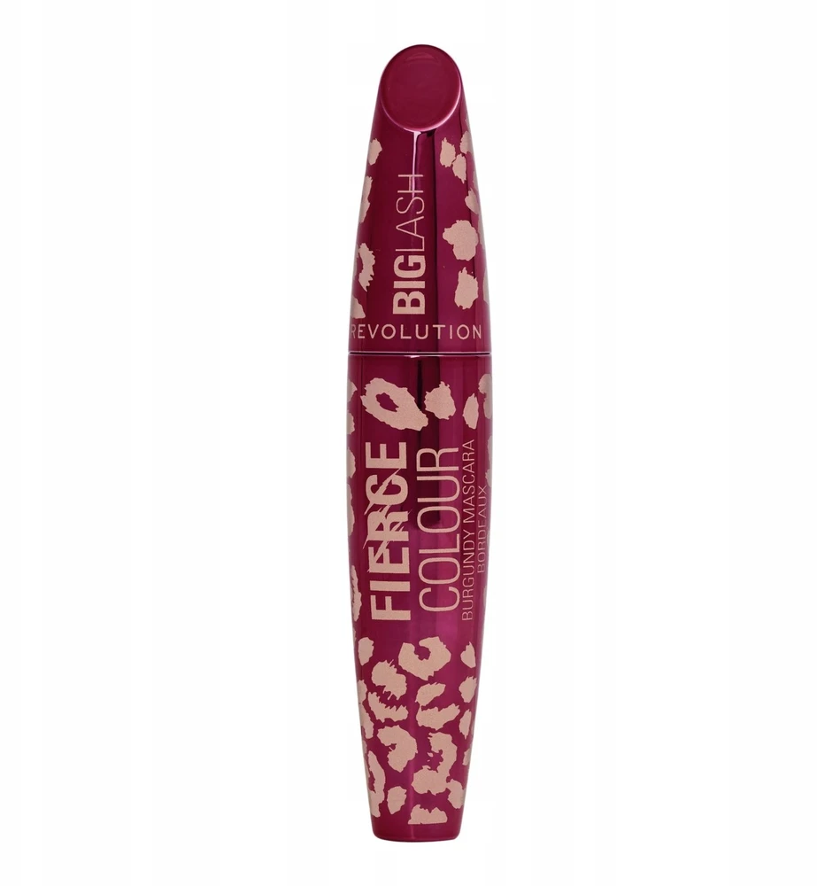Makeup Revolution Big Lash Fierce Volume Blakstienų tušas Burgundy, 9 g
