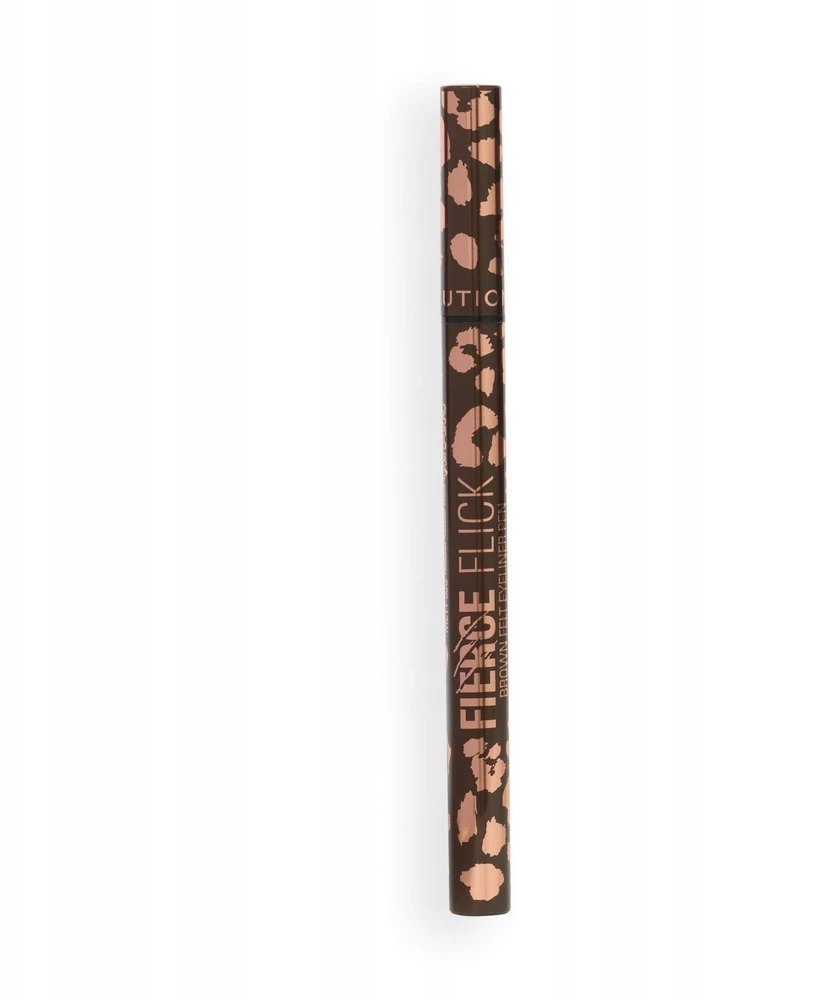 Makeup Revolution Fierce Akių apvadas Felt tip Matte Liquid Akių apvadas Brown 0.5 ml