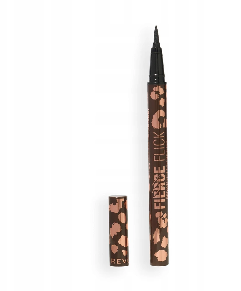 Makeup Revolution Fierce Akių apvadas Felt tip Matte Liquid Akių apvadas Brown 0.5 ml