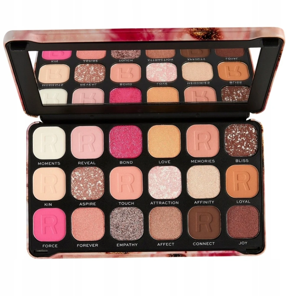 „Makeup Revolution Forever Flawless Affinity Palette“ akių šešėlių paletė „Affinity 18“