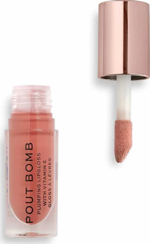 Makeup Revolution Pout Bomb lūpų blizgis, 4,6 ml, spalva - Kiss